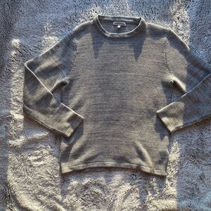 Calvin Klein Men's Light Gray Crewneck Sweater